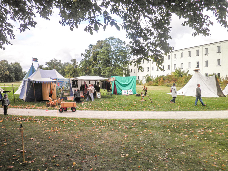 Unser Stand am Schloß